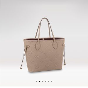 Never Full MM Turtledove Louis Vuitton Bag